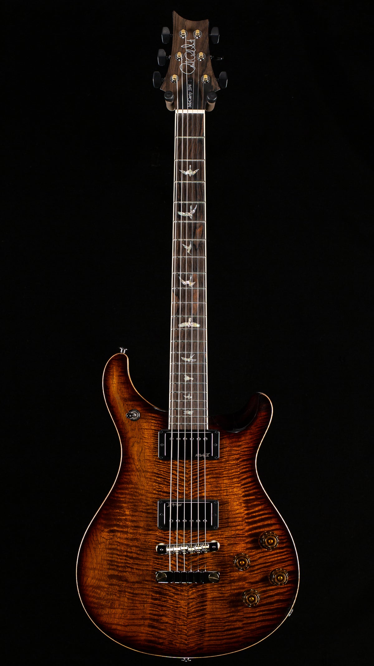PRS Limited Edition McCarty 594 Mango Top Black Gold Burst (684)