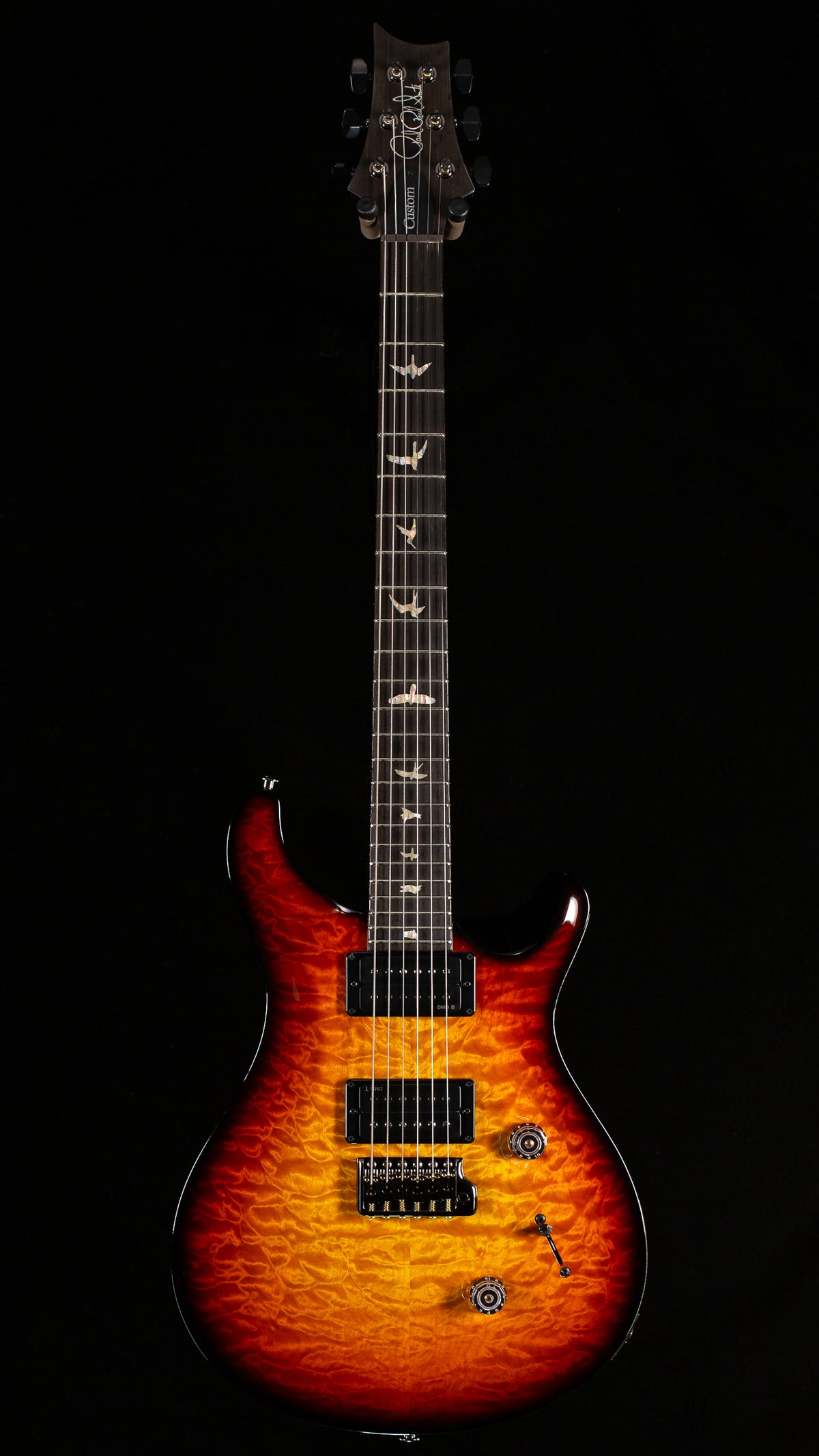 PRS Custom 24 Quilt Maple Artist Top Sprayer's Choice Sunset Smokeburst (390)