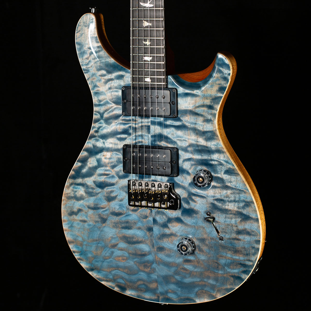 PRS Limited Custom 24 Private Stock Color Faded Indigo Artist Top (517)