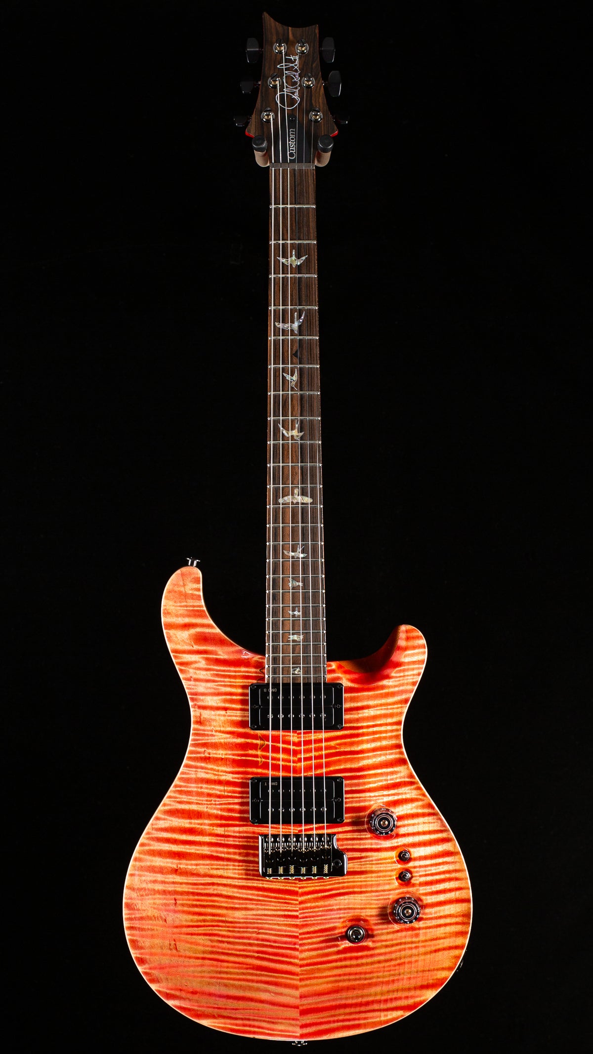 PRS Custom 24-08 Private Stock Color Salmon 10 Top (936)