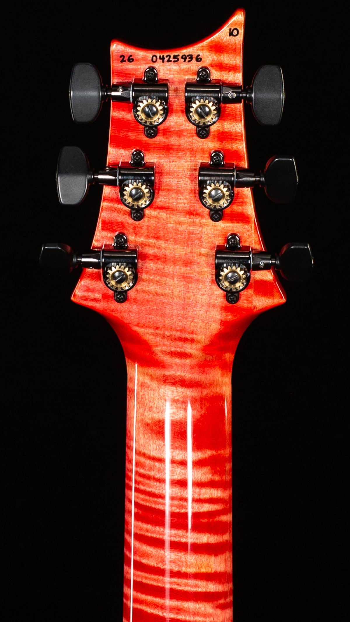PRS Custom 24-08 Private Stock Color Salmon 10 Top (936)
