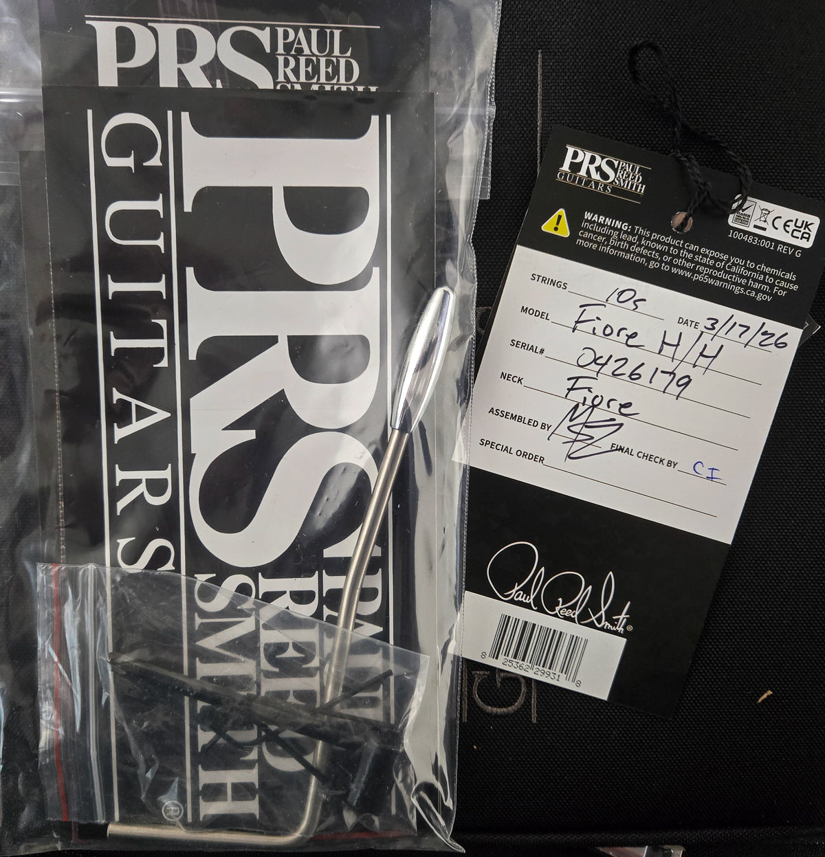 PRS Fiore HH Satin Metallic Midnight (179)