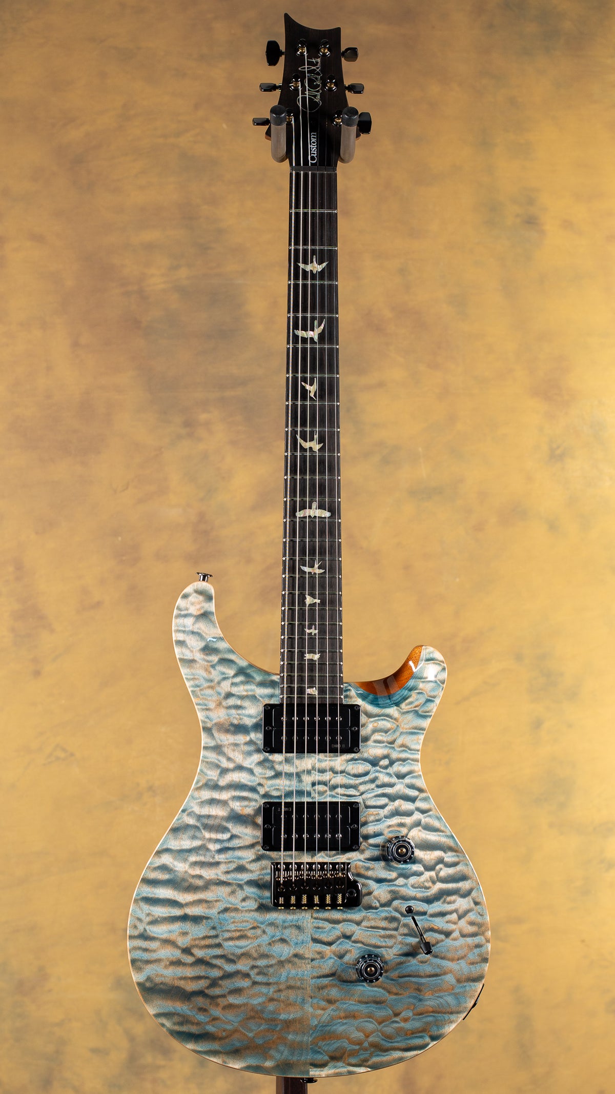 2026 PRS Custom 24 Limited Edition Private Stock Color Faded Indigo Artist Top