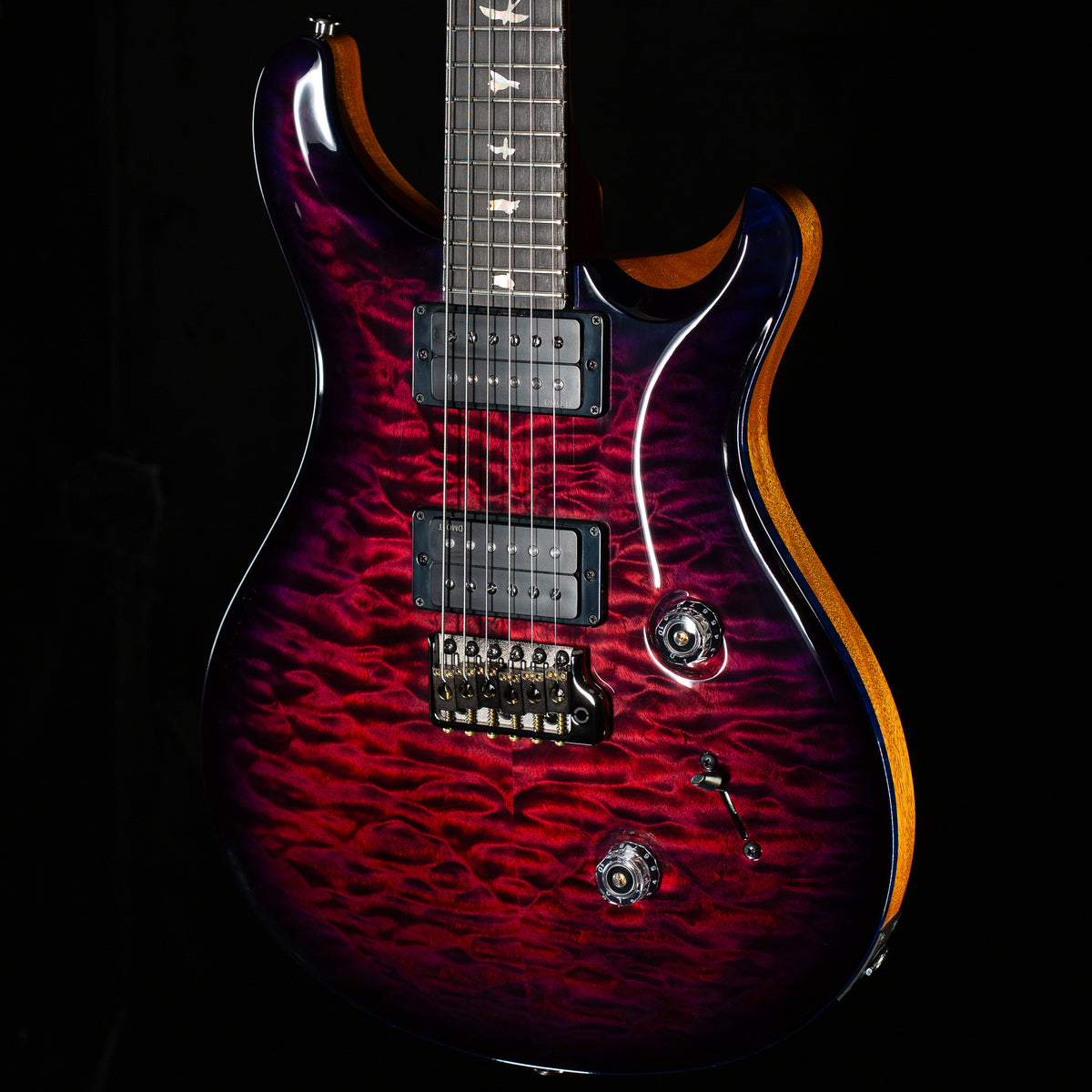 PRS Custom 24 Quilt Maple Artist top Sprayer's Choice Angry Larry Smokeburst (626)