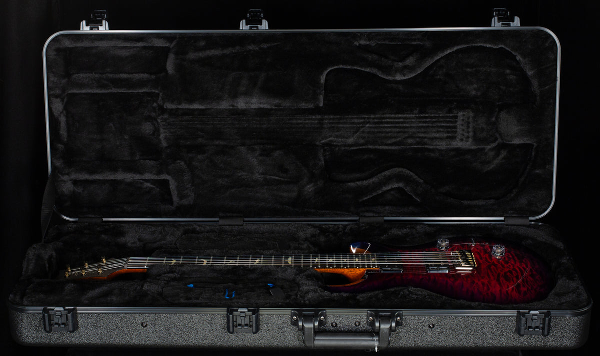 PRS Custom 24 Quilt Maple Artist top Sprayer's Choice Angry Larry Smokeburst (626)
