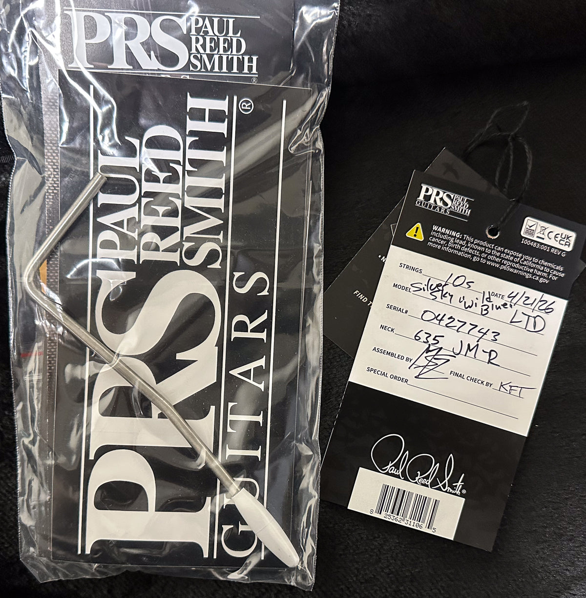 PRS John Mayer Silver Sky Wild Blue Limited Edition (743)