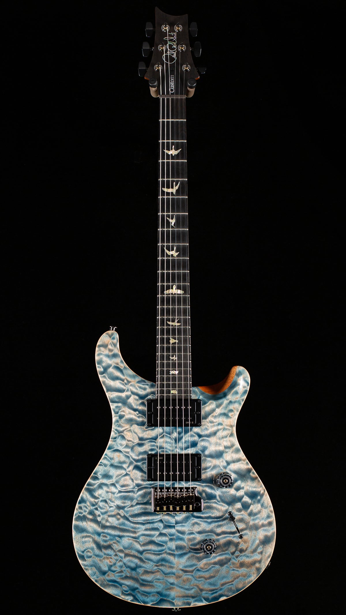 PRS Custom 24 Limited Edition Private Stock Color Faded Indigo Artist Top (111)
