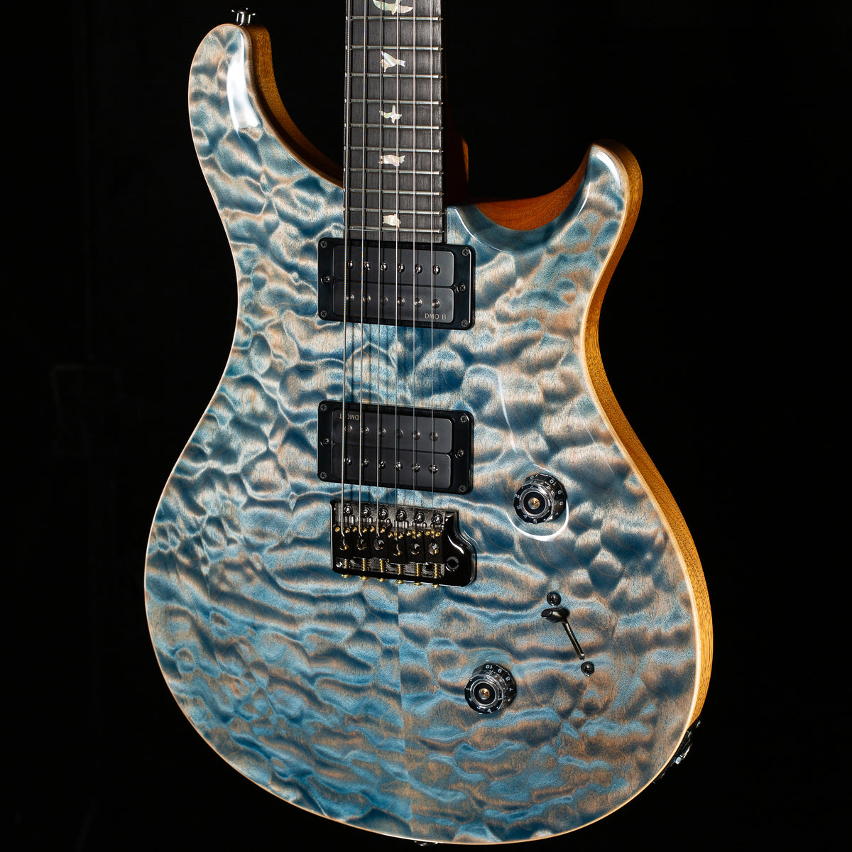PRS Custom 24 Limited Edition Private Stock Color Faded Indigo Artist Top (111)