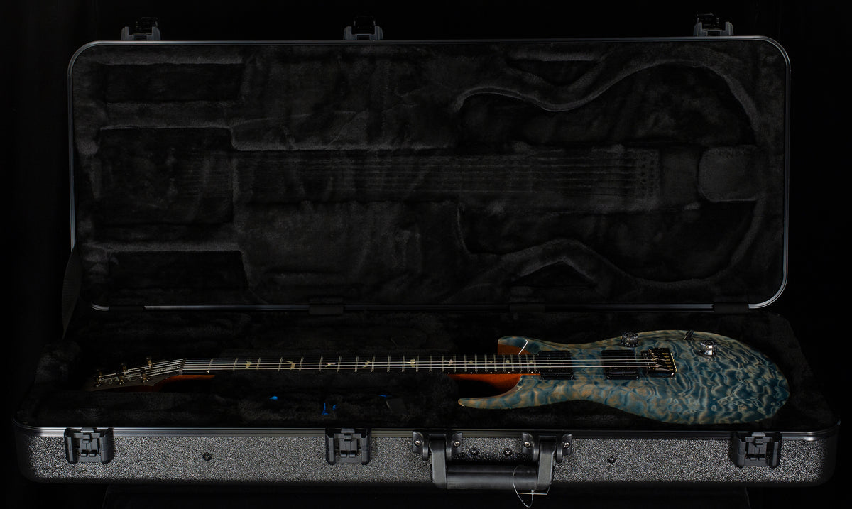 PRS Custom 24 Limited Edition Private Stock Color Faded Indigo Artist Top (111)