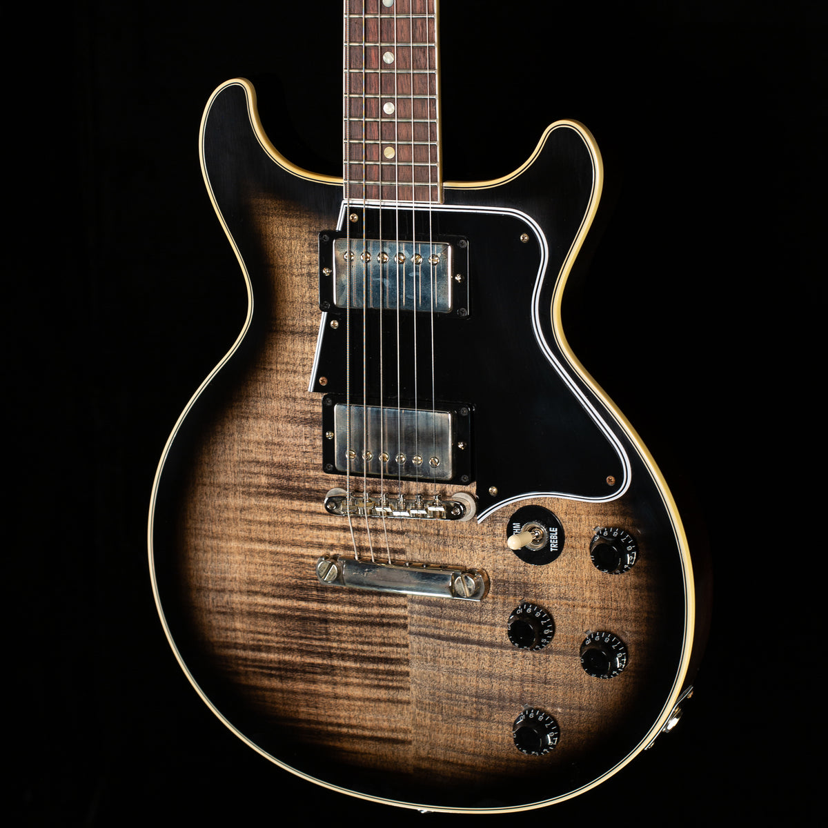 Gibson Custom Shop Les Paul Special Double Cut Figured Maple Top VOS Cobra Burs (282)