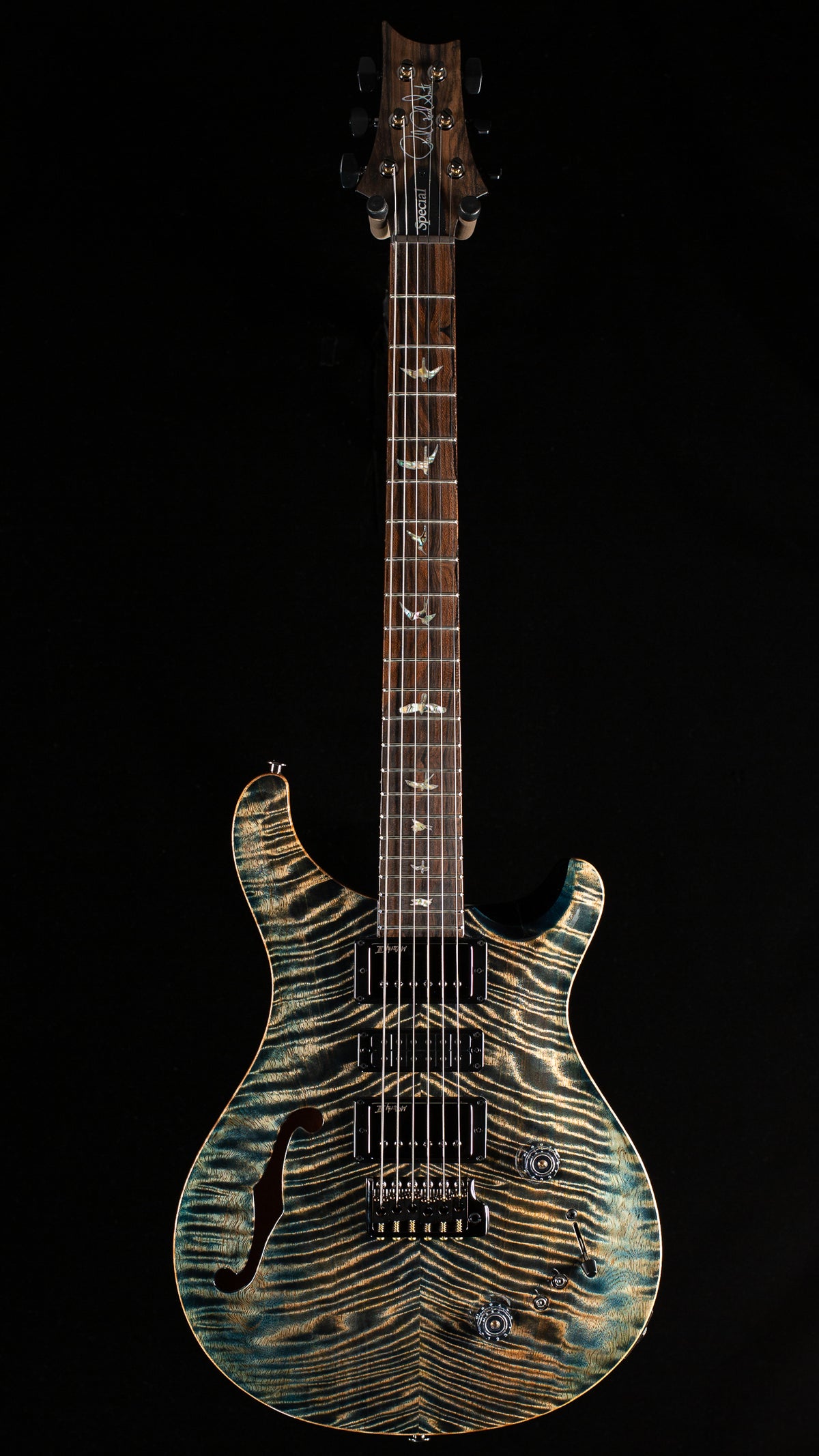 PRS Limited Edition Special Semi-Hollow Mango Top Faded Whale Blue (835)