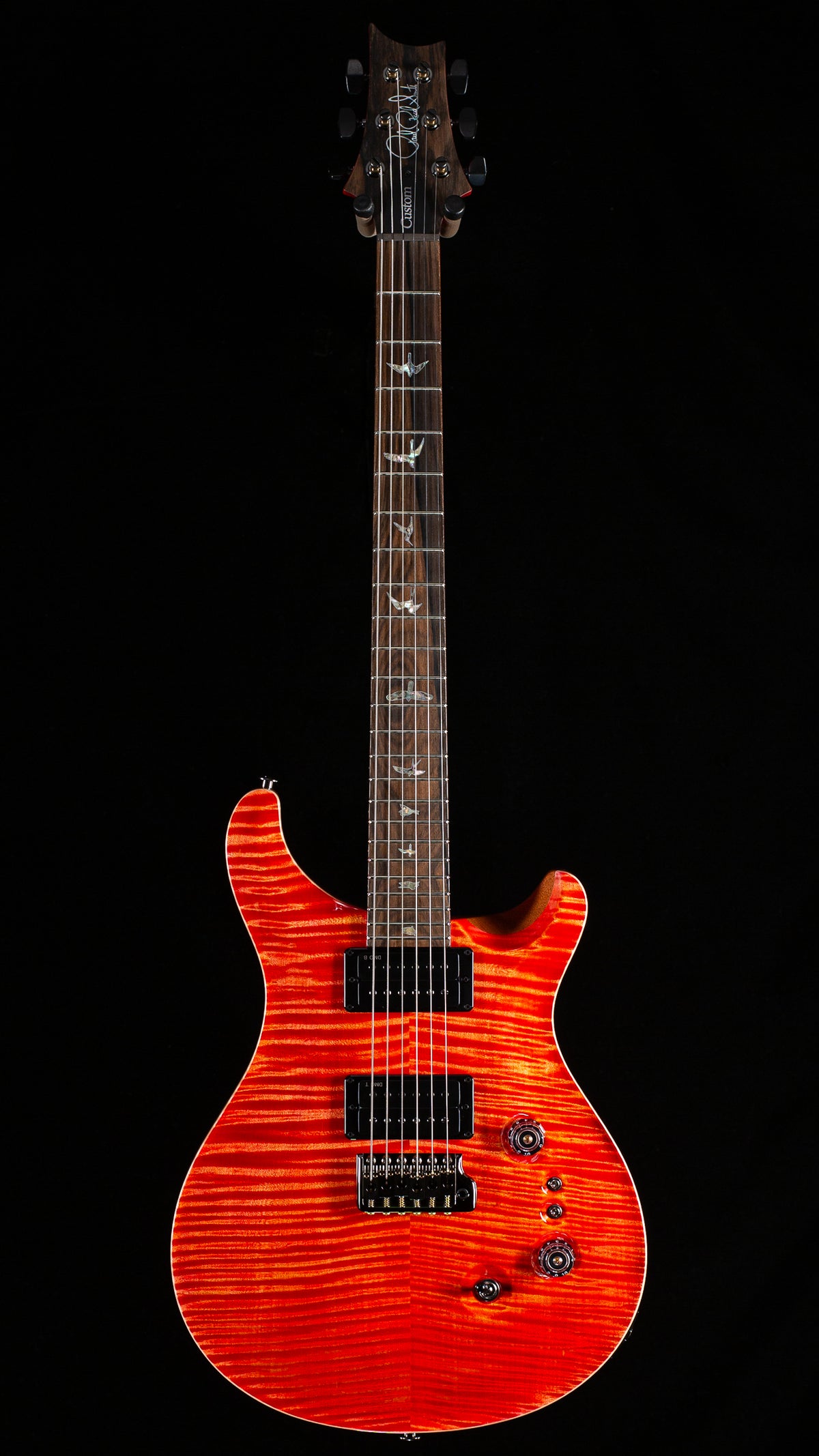 PRS Custom 24-08 Private Stock Color Salmon 10 Top (601)