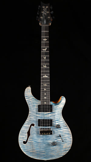 PRS Custom 24 Semi-Hollow Limited Edition Faded Indigo Artist top (673)