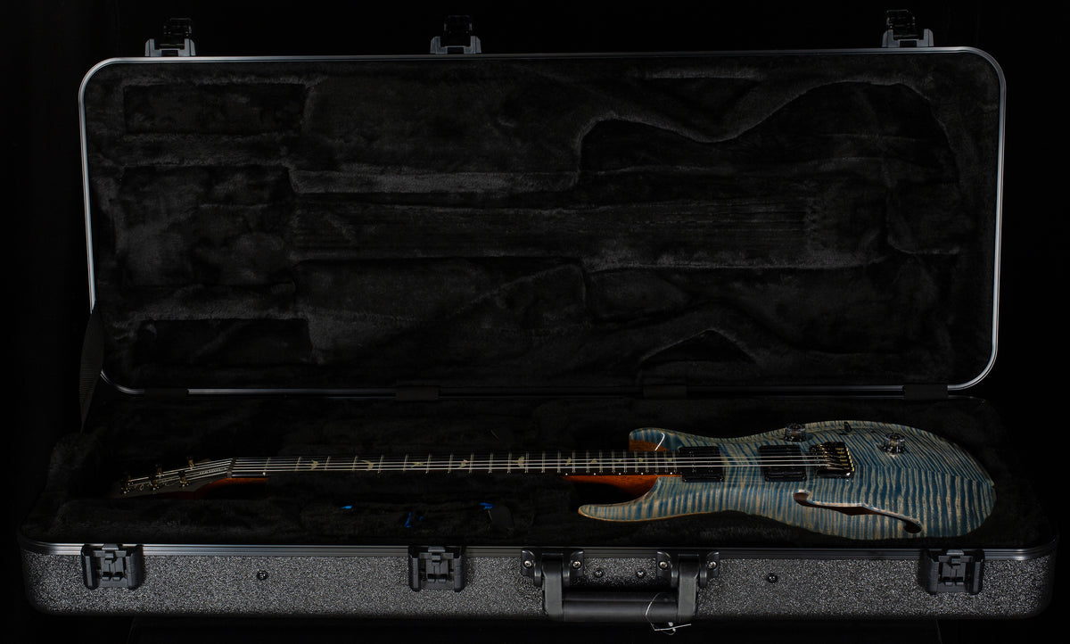 PRS Custom 24 Semi-Hollow Limited Edition Faded Indigo Artist top (673)