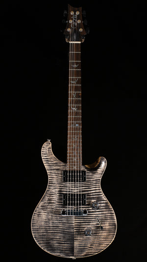 PRS Limited Edition Wood Library Custom 24 Stoptail Charcoal 10 Top (170)