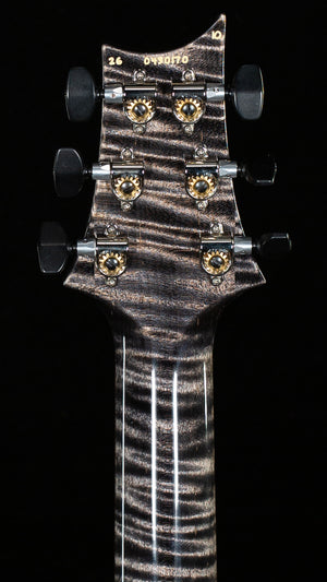 PRS Limited Edition Wood Library Custom 24 Stoptail Charcoal 10 Top (170)