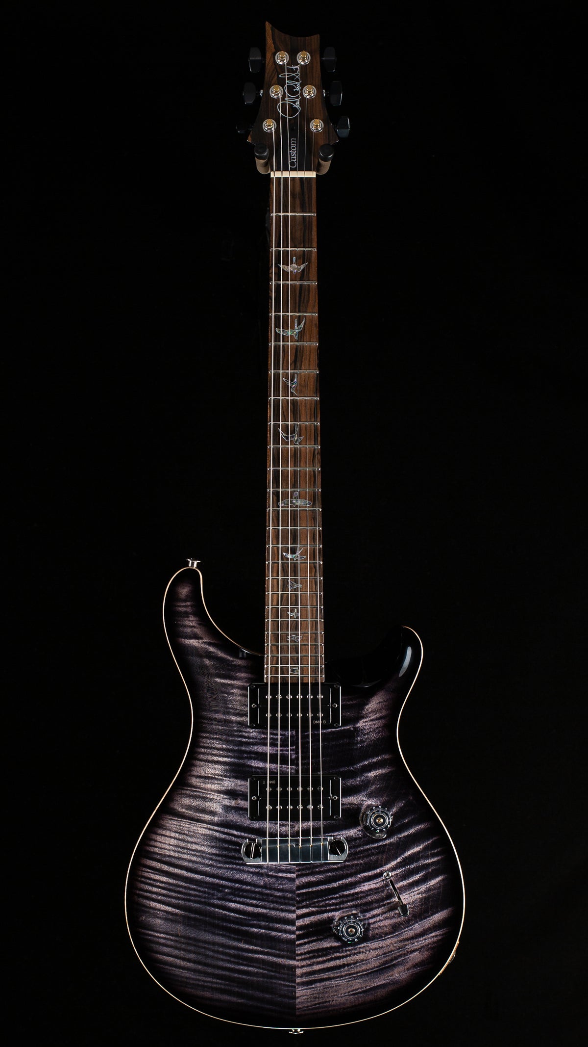 PRS Limited Edition Wood Library Custom 24 Stoptail Purple Mist 10 Top (270)