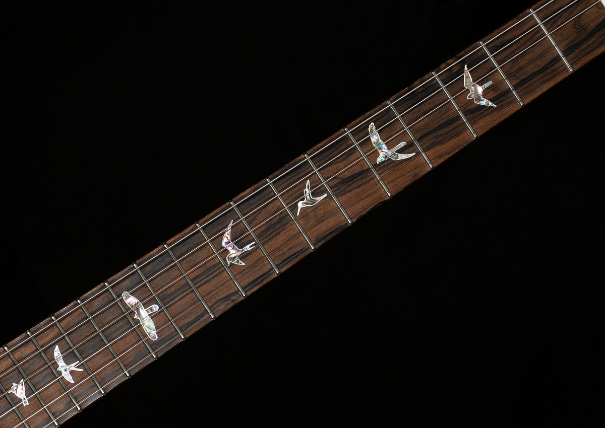 PRS Limited Edition Wood Library Custom 24 Stoptail Purple Mist 10 Top (270)