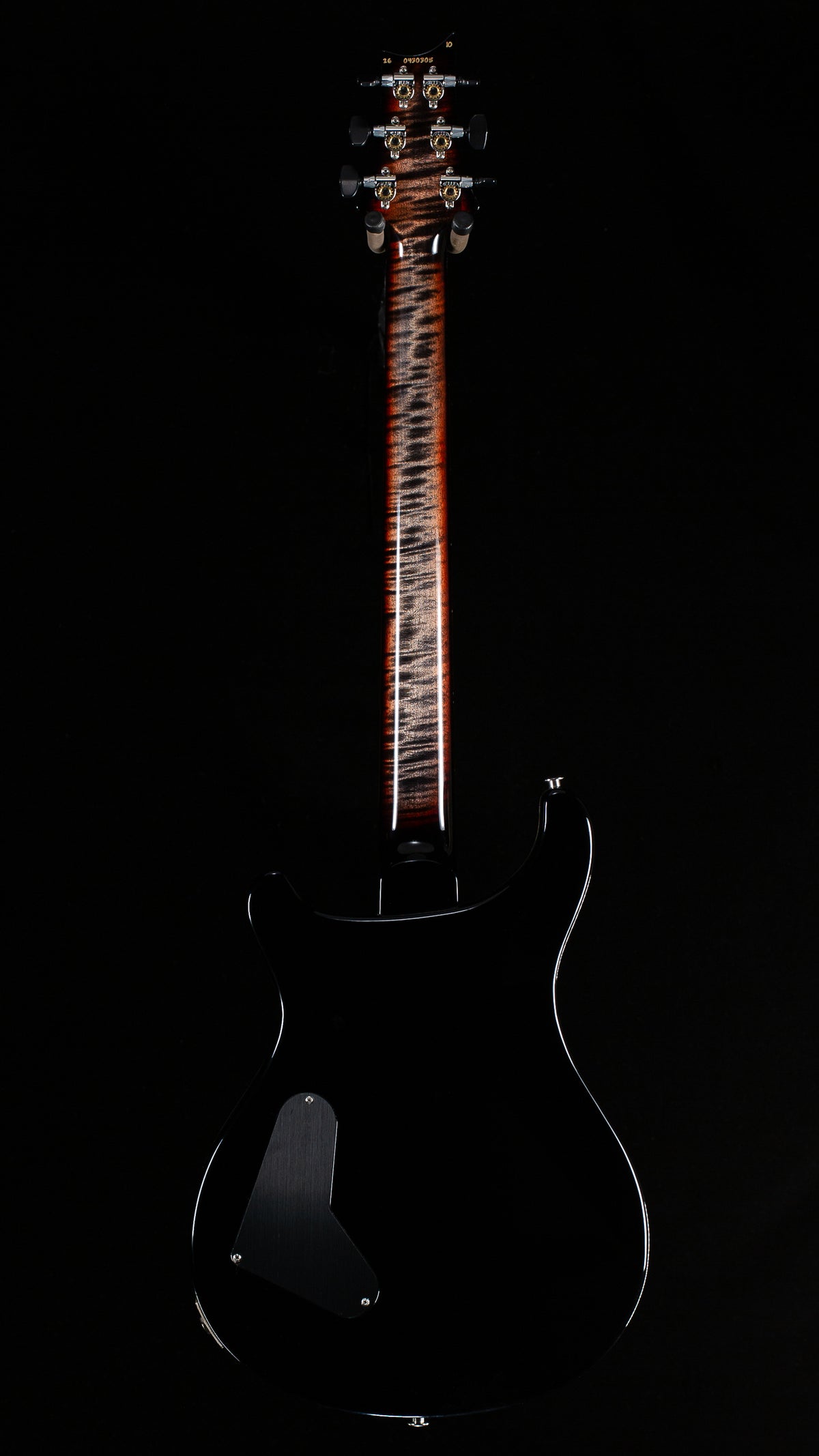 PRS Limited Edition Wood Library Custom 24 Stoptail 10 Top Tri-Color Sunburst (305)