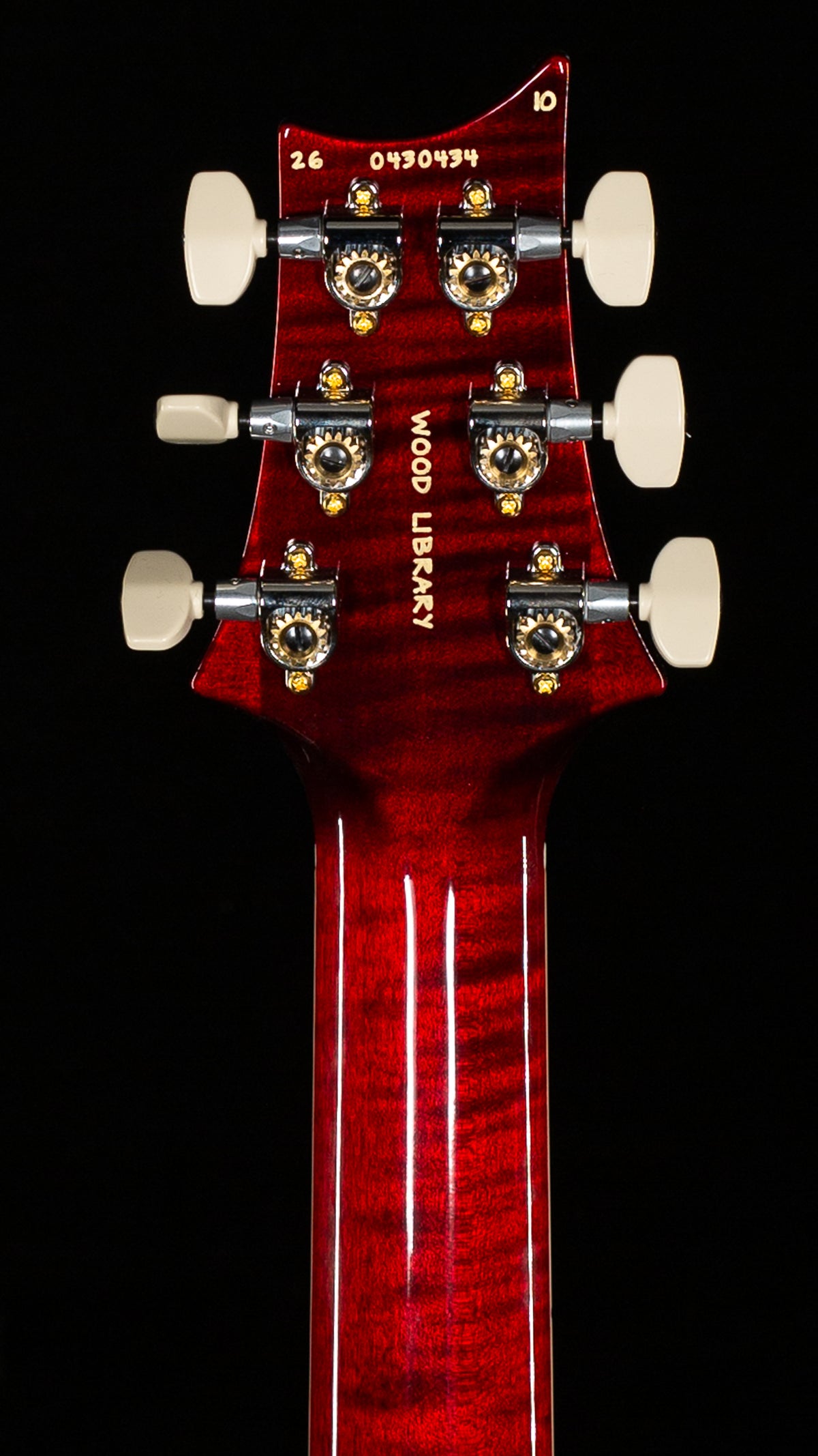 PRS Wood Library McCarty Tremolo w/ 408 Switching Red Tiger 10 Top (434)