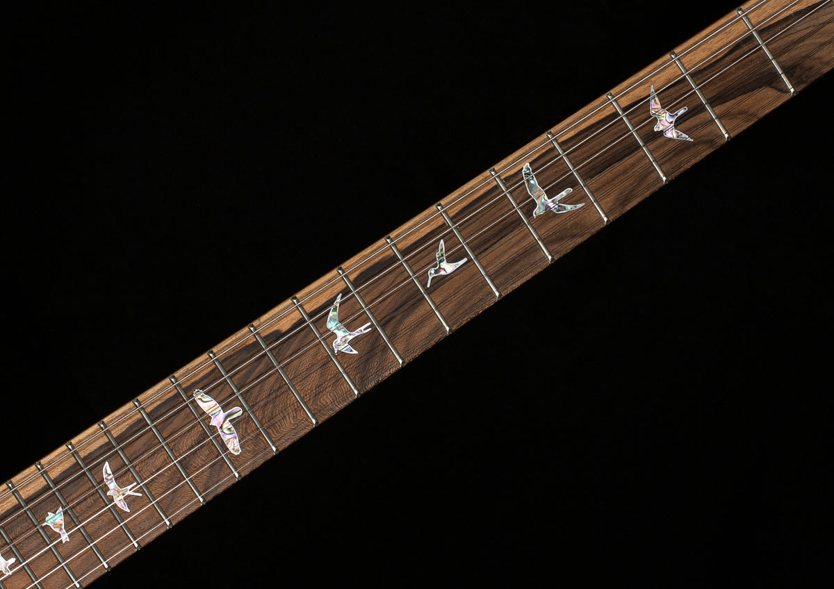 PRS Limited Edition Wood Library Custom 24 Stoptail Tri-Color Sunburst 10 Top (446)