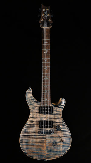 PRS Limited Edition Wood Library Custom 24 Stoptail 10 Top Charcoal (584)