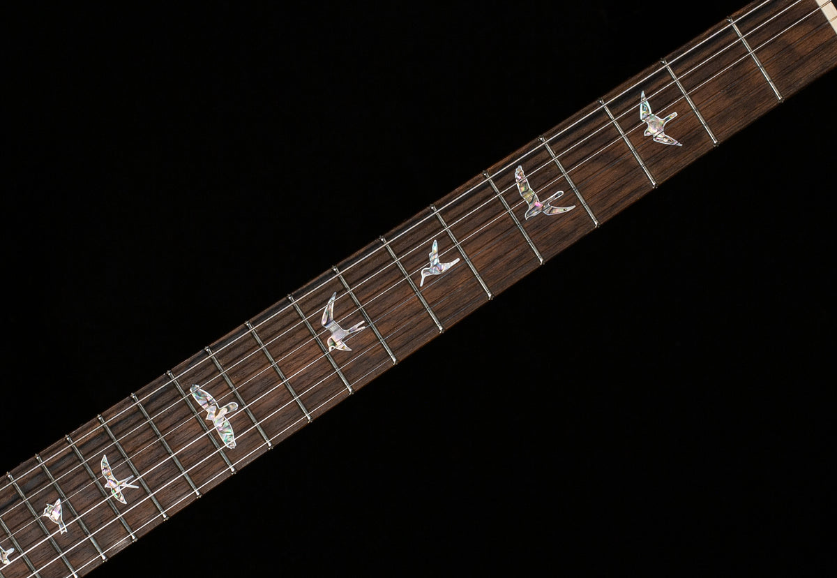 PRS Limited Edition Wood Library Custom 24 Stoptail 10 Top Charcoal (584)