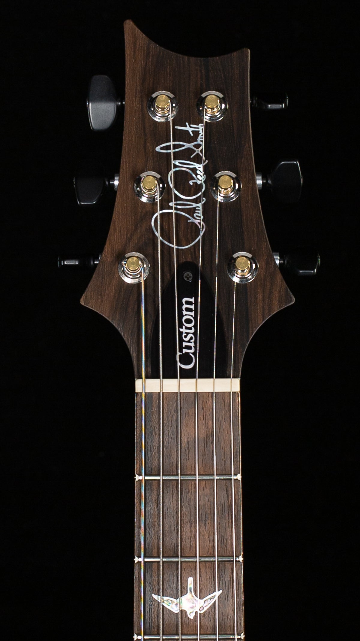 PRS Limited Edition Wood Library Custom 24 Stoptail 10 Top Charcoal (584)