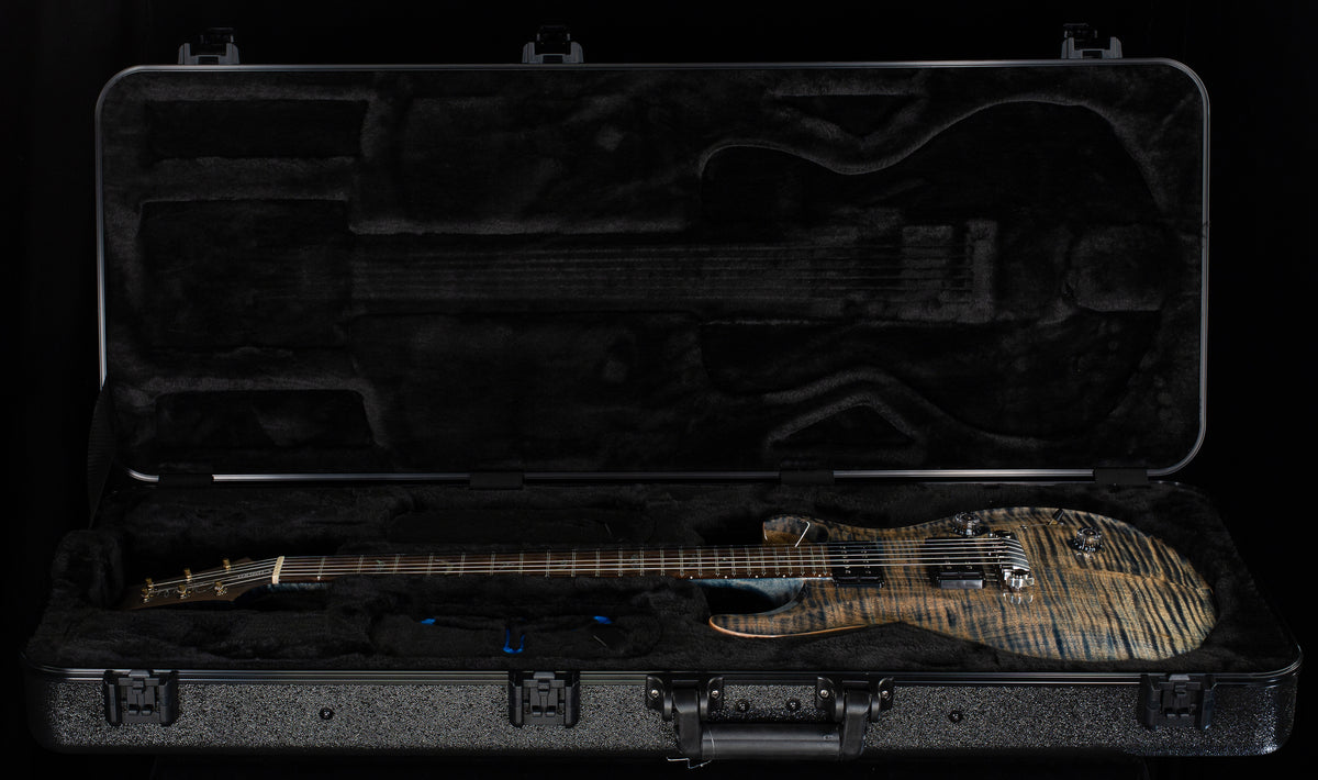 PRS Limited Edition Wood Library Custom 24 Stoptail 10 Top Charcoal (584)