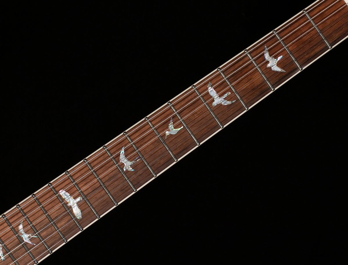 PRS Wood Library Willcutt Exclusive McCarty 594 Hollowbody II Fire Red Smokeburst 10 Top (636)