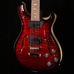 PRS Wood Library Willcutt Exclusive McCarty 594 Hollowbody II Fire Red Smokeburst 10 Top (636)