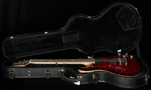 PRS Wood Library Willcutt Exclusive McCarty 594 Hollowbody II Fire Red Smokeburst 10 Top (636)