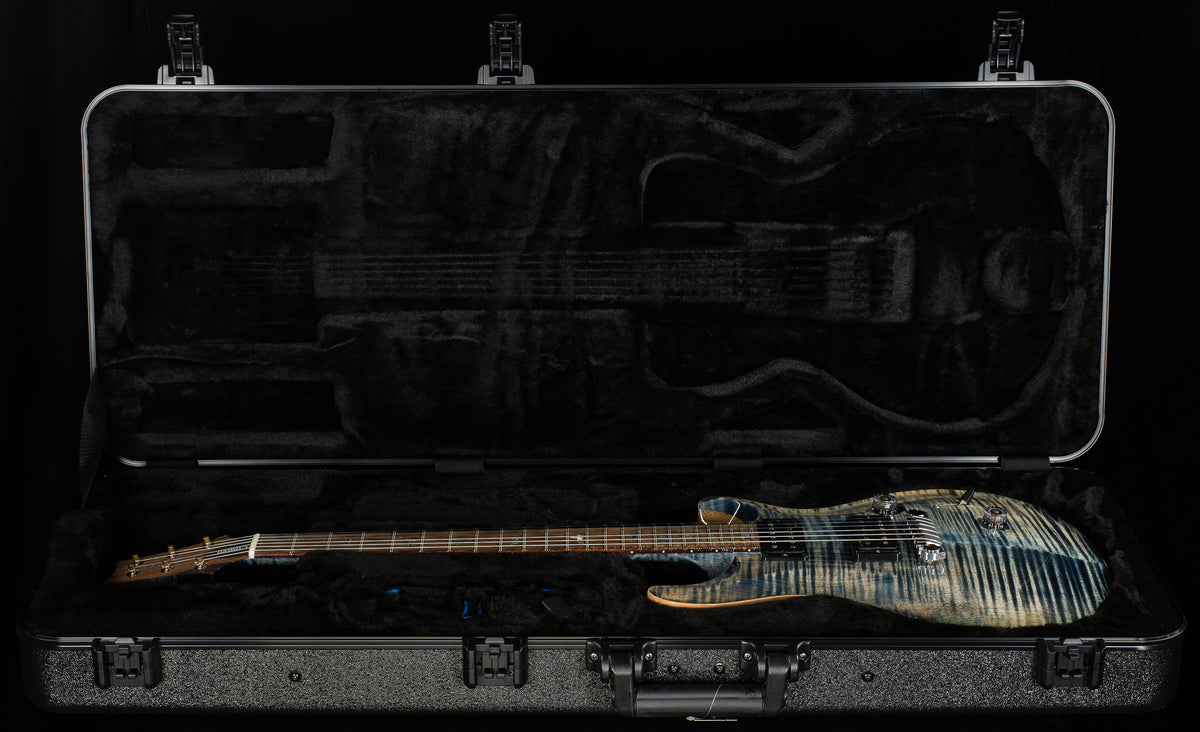 PRS Limited Edition Wood Library Custom 24 Stoptail Whale Blue 10 Top (995)