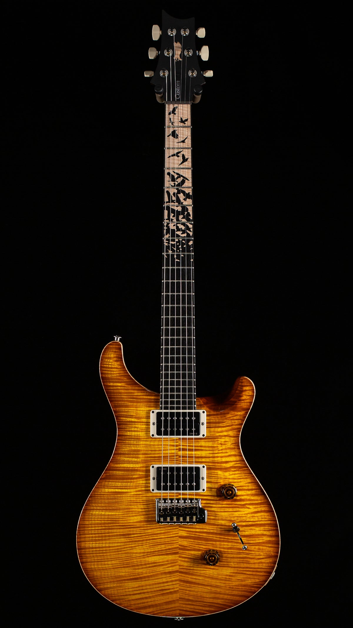 PRS Limited Edition Custom 24 "Birds of a Feather" Honey Gold Artist Top (223)