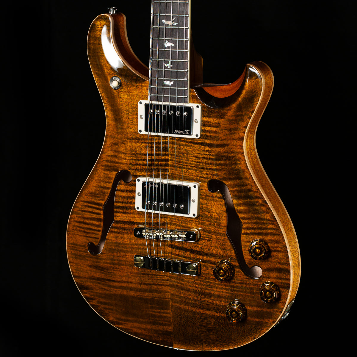 PRS McCarty 594 Hollowbody II Private Stock Color Tiger Eye (537)