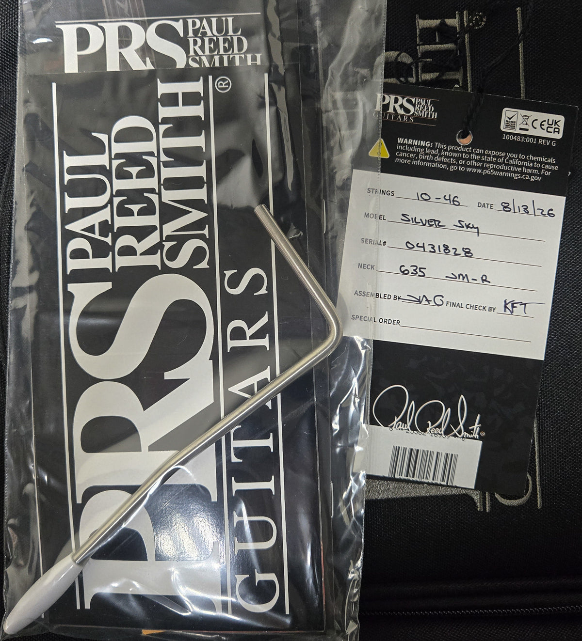 PRS John Mayer Silver Sky Venetian Blue (399)