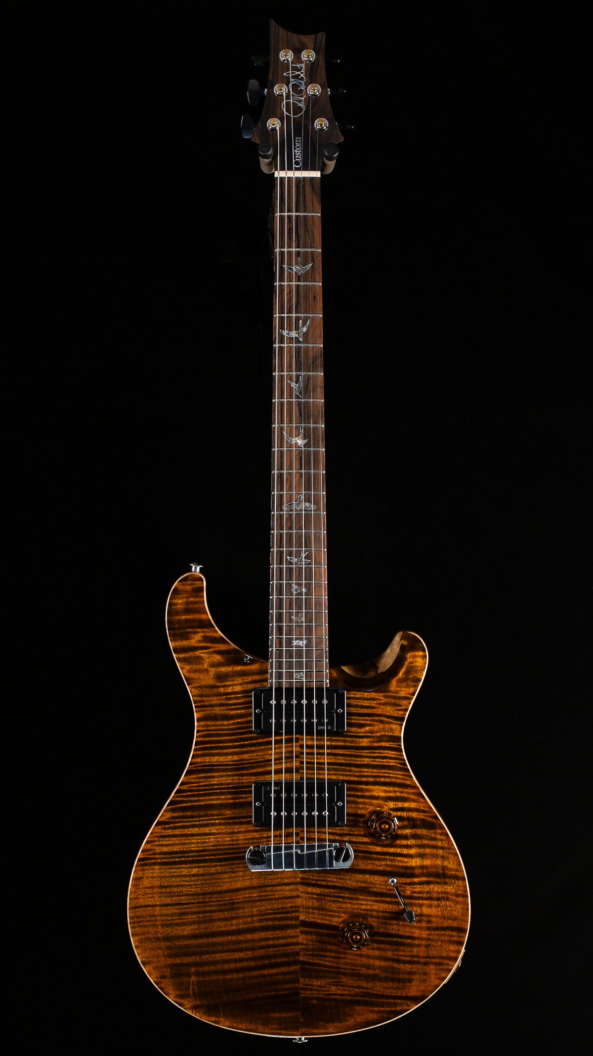 PRS Limited Edition Wood Library Custom 24 Stoptail 10 Top Tiger Eye (351)