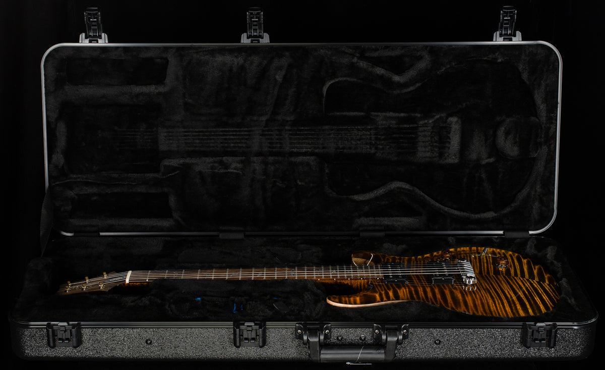 PRS Limited Edition Wood Library Custom 24 Stoptail Purple Mist 10 Top Tiger Eye (356)