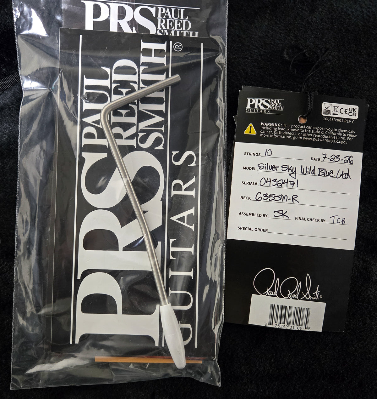 PRS John Mayer Silver Sky Wild Blue Limited Edition (471)