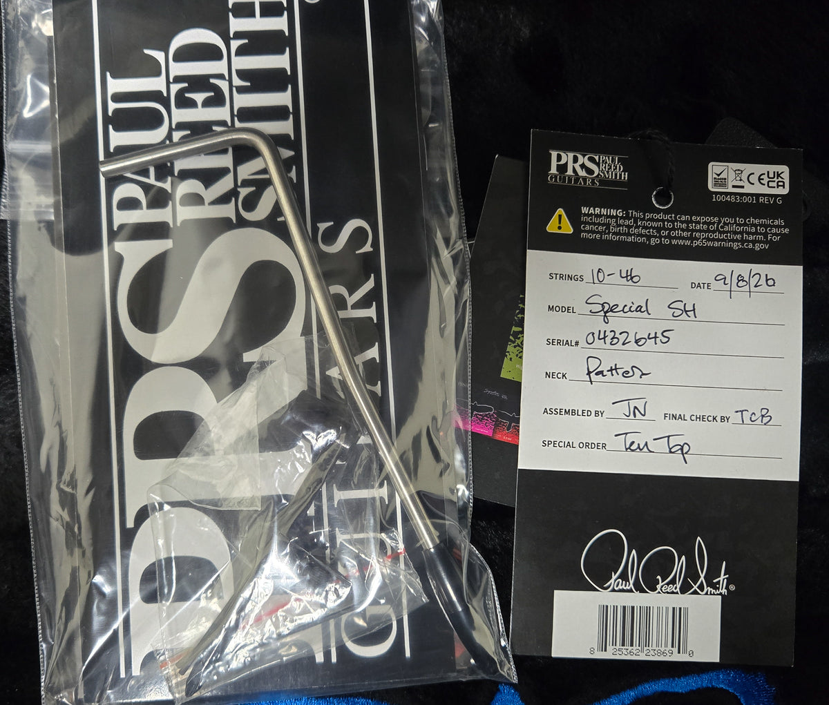 PRS Special Semi-Hollow Aurora Borealis 10 Top (645)
