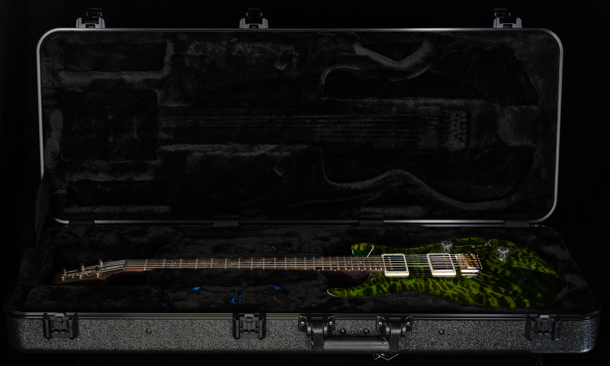 PRS Wood Library Willcutt Exclusive Custom 24 Quilted Maple Jade 10 Top Rosewood Neck (740)