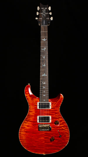 PRS Wood Library Willcutt Exclusive Custom 24 Quilted Maple Orange 10 Top Rosewood Neck (741)