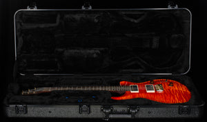 PRS Wood Library Willcutt Exclusive Custom 24 Quilted Maple Orange 10 Top Rosewood Neck (741)
