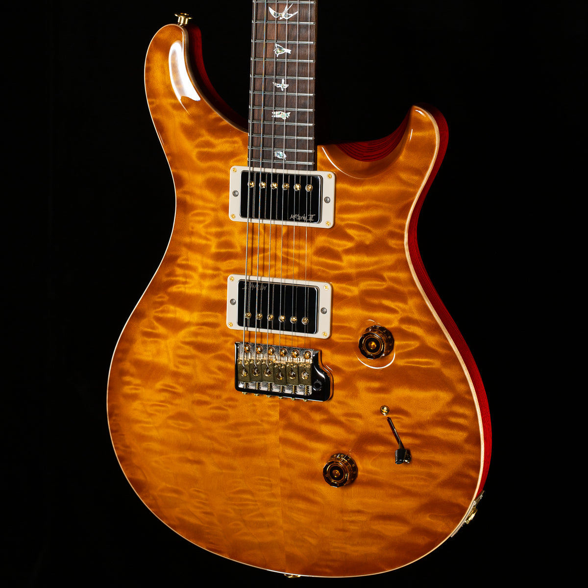 PRS Wood Library Willcutt Exclusive Custom 24 Quilted Maple McCarty Sunburst 10 Top Rosewood Neck (742)