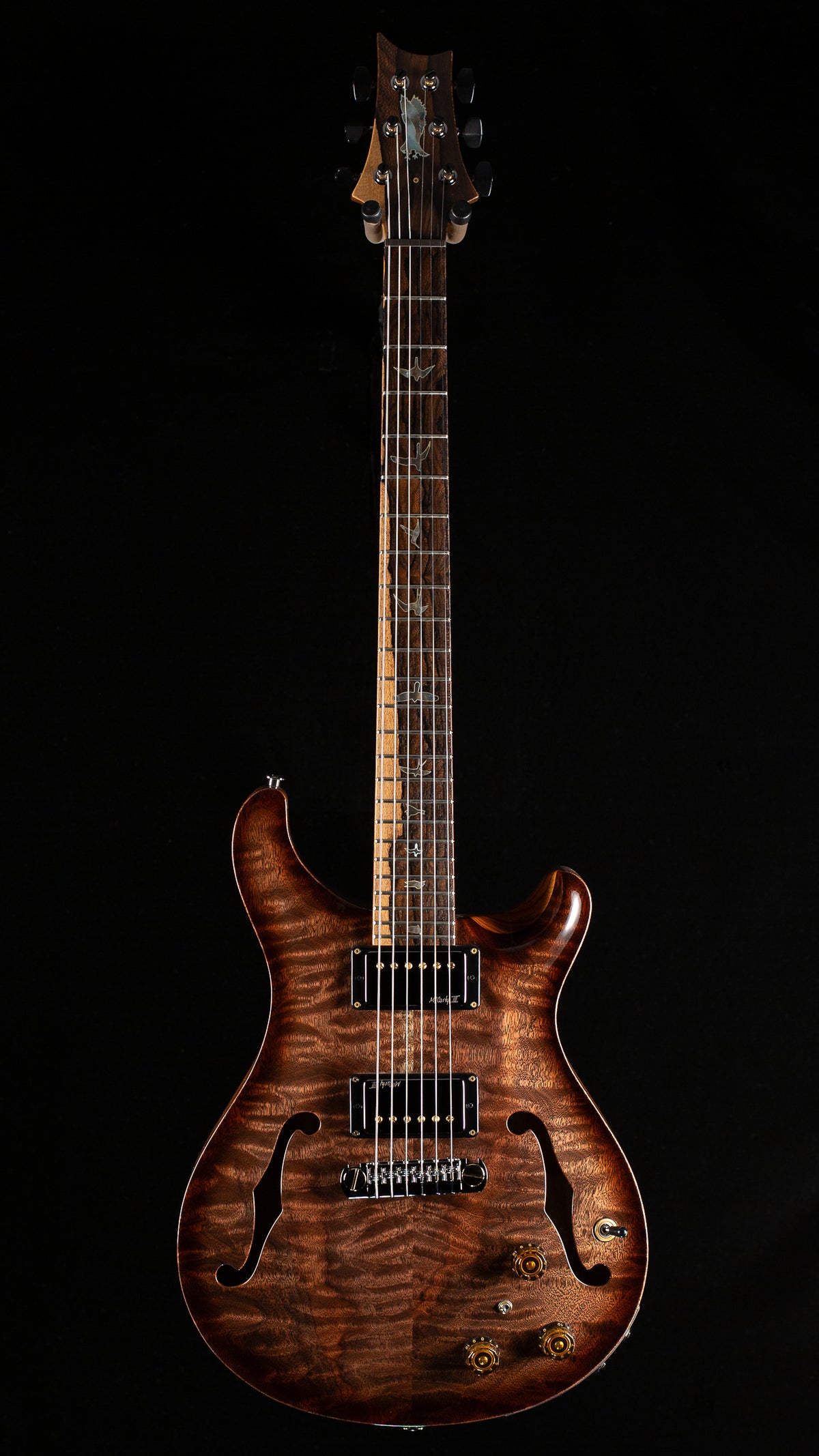 PRS Private Stock 12596 Hollowbody I Piezo Quilted Walnut/Swamp Ash (696)