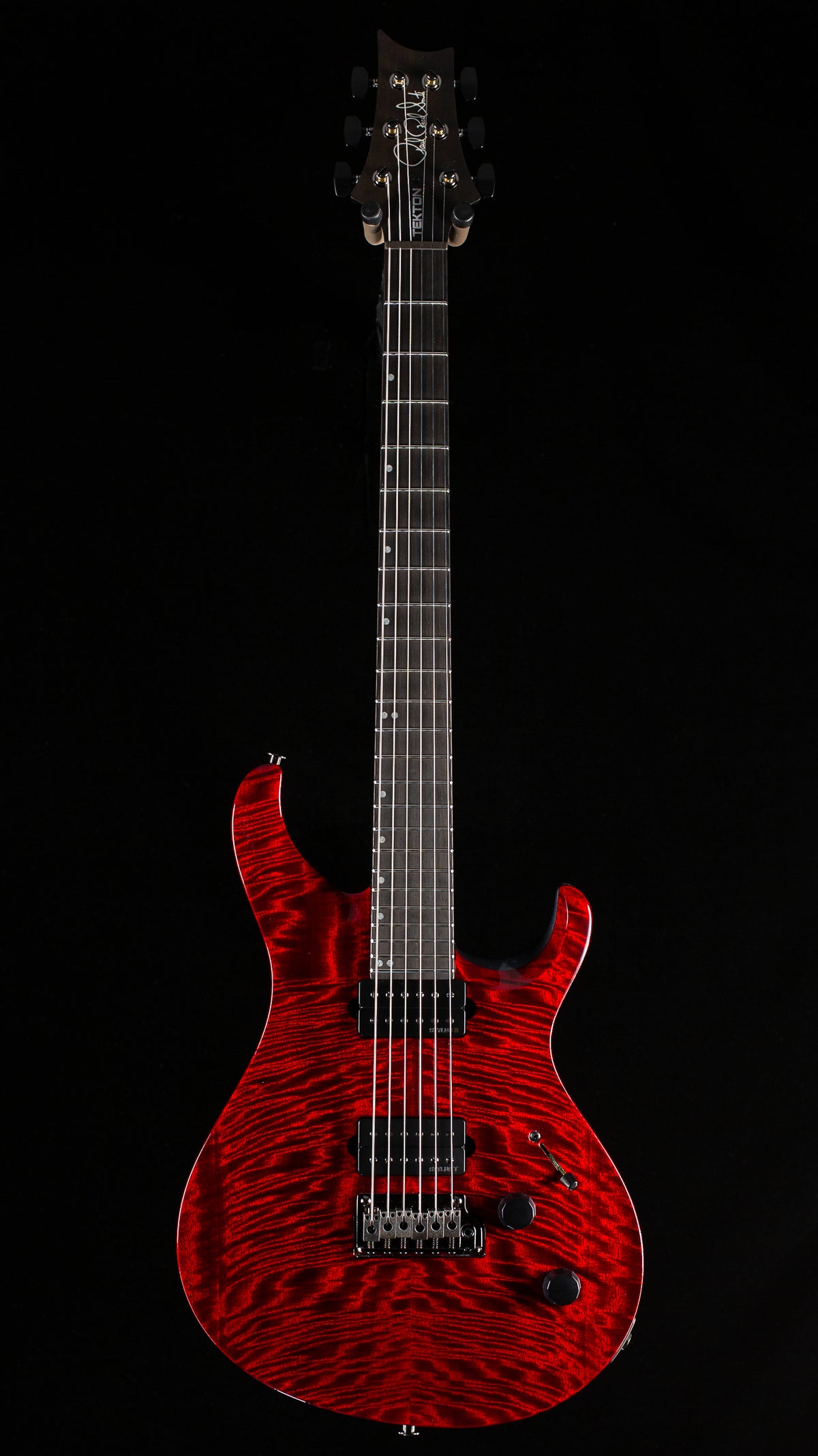 PRS Tekton T Flame Mango top Bloodstone Red (231)