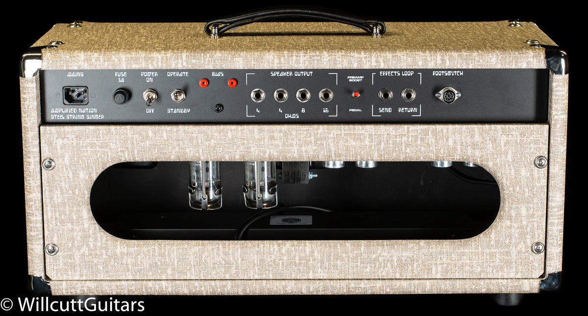 Amplified Nation Steel String Singer 50W Head Fawn/Check
