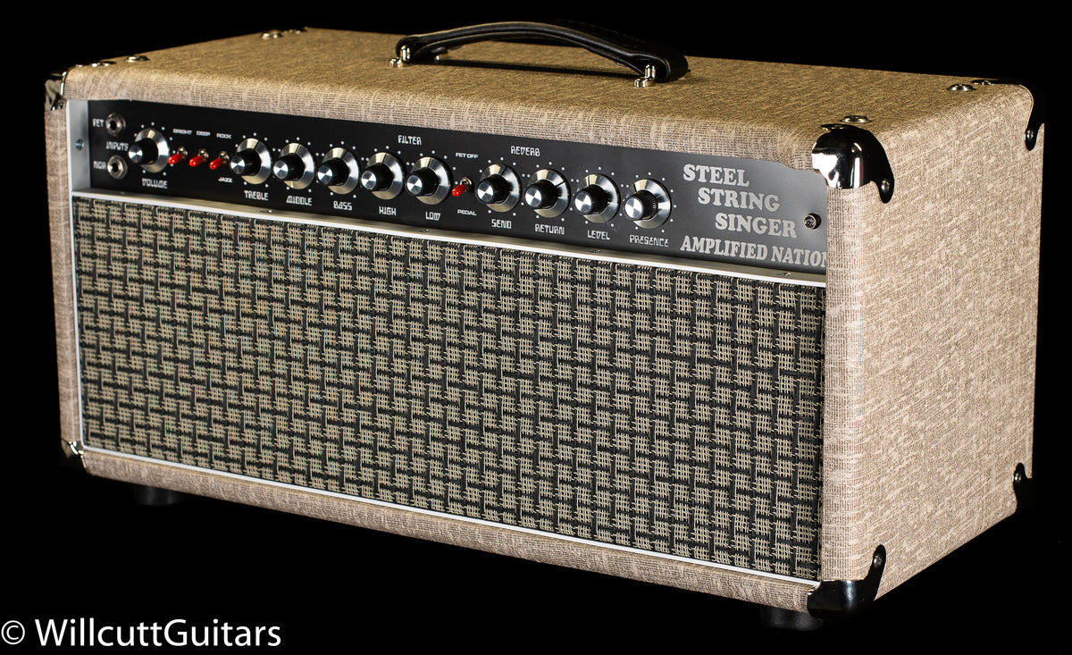 Amplified Nation Steel String Singer 50W Head Fawn/Check