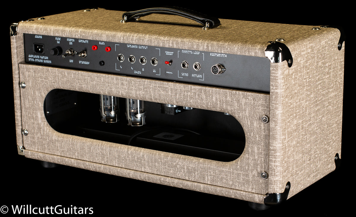 Amplified Nation Steel String Singer 50W Head Fawn/Check