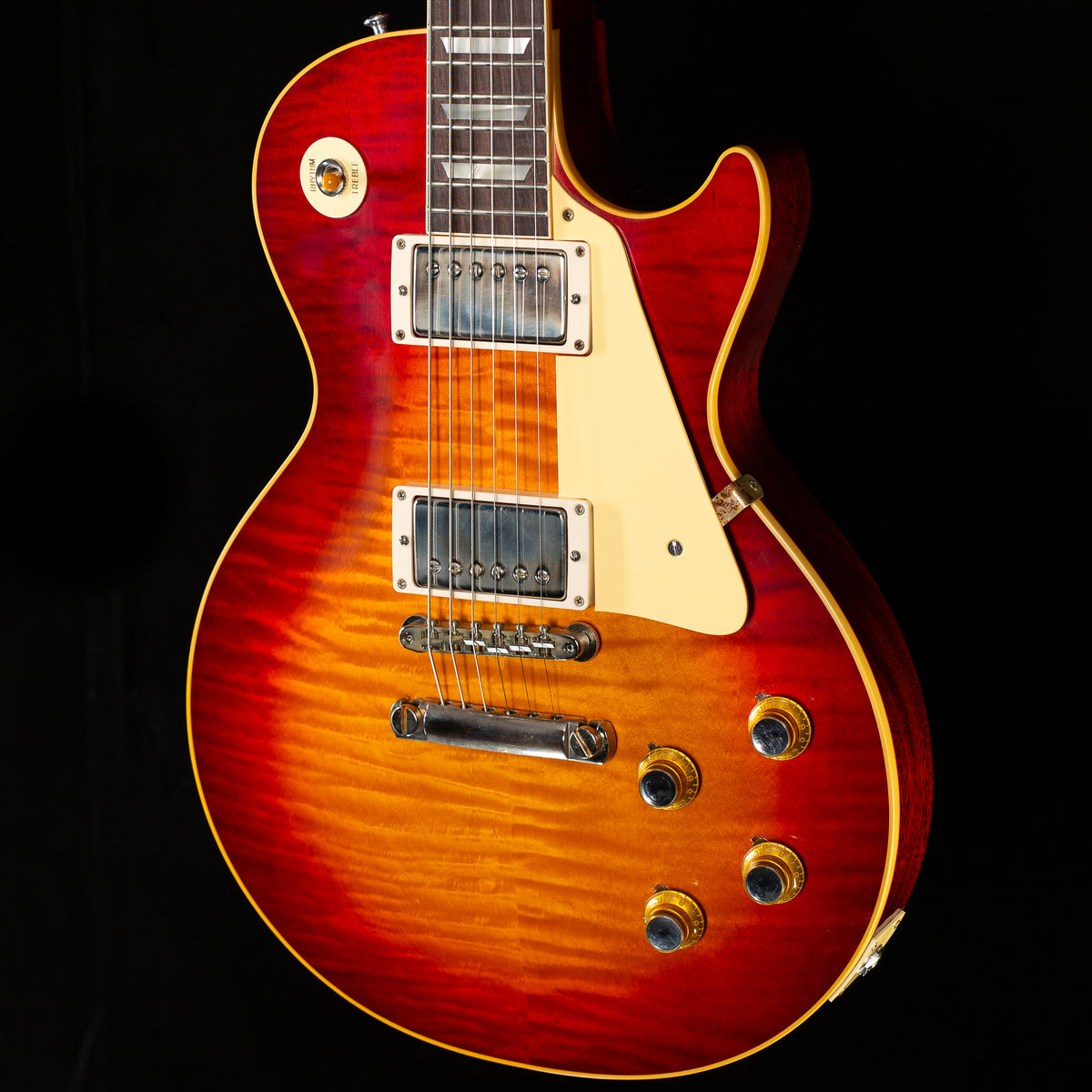 Gibson Custom Shop Willcutt Cavern Collection 1960 Les Paul V2 VOS Factory Burst Chambered (128)